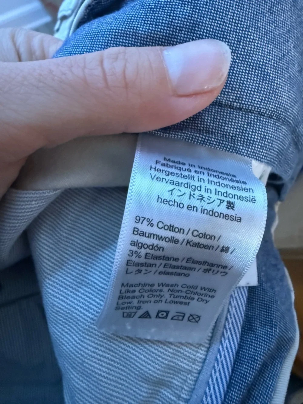 J.Crew 484 Slim-Fit Stretch Weathered Chino Pants